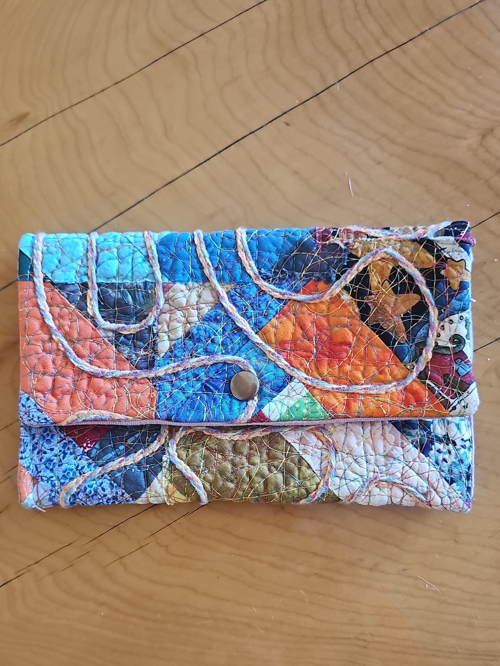 Stylish Quilted Patterned Women's Wallet